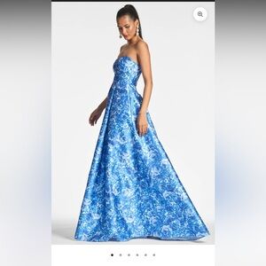 Sachin and Babi GIOVANNA GOWN - MEDITERRANEAN BLOOMS-